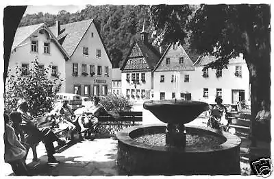 AK, Wirsberg Fichtelgeb., Marktplatz, 1963