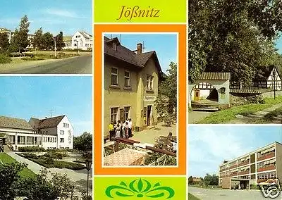 AK, Jößnitz Kr. Plauen, fünf Abb., 1986