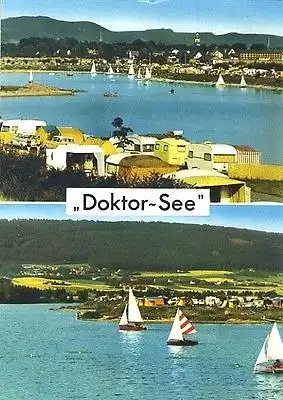 AK, Rinteln, Erholungsgebiet "Doktor-See", 2 Abb., 1974