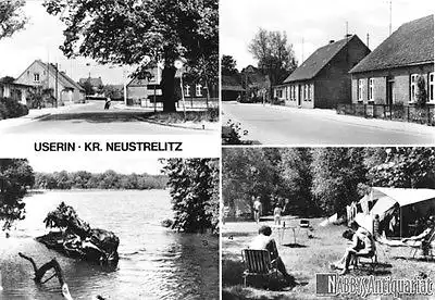 AK, Userin Kr. Neustrelitz, vier Abb., 1981