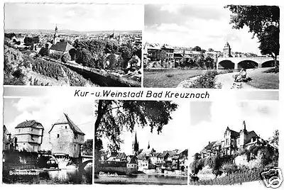 AK, Bad Kreuznach, fünf Abb., um 1968