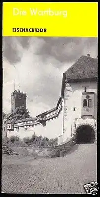 Tour. Broschüre, Die Wartburg, Eisenach, 1986