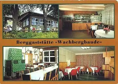AK, Saupsdorf Kr. Sebnitz, Gaststätte "Wachbergbaude"