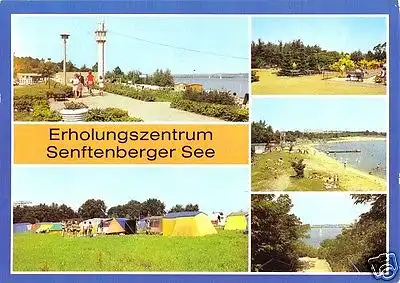AK, Kreis Senftenberg, Erholungszentrum Senftenberger See, fünf Abb., 1984