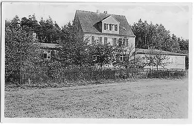 Ansichtskarte, Weixdorf b. Dresden, Gaststätte "Köhlerhütte", 1953