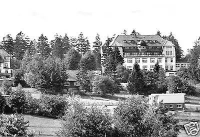 Ansichtskarte, Friedrichsbrunn Harz, Sanatorium "E. Thälmann" 1980
