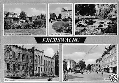 AK, Eberswalde, fünf Abb., 1966