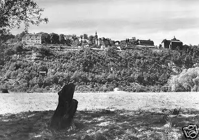 AK, Dornburg, Blick auf die Dornburger Schlösser, 1963