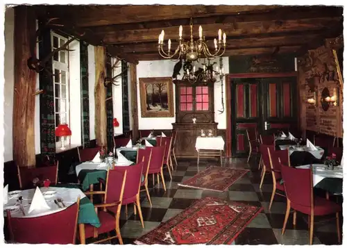 AK, Handorf b. Münster Westf., Hotel-Restaurant "Hof zur Linde", Jagdz., 1977