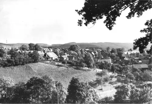 AK, Wittgendorf Kr. Rudolstadt, Blick vom Talberg, 1984