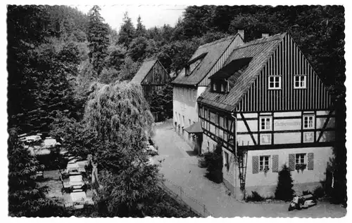 Ansichtskarte, Kleinhennersdorf Sächs. Schweiz, Liethenmühle, 1969