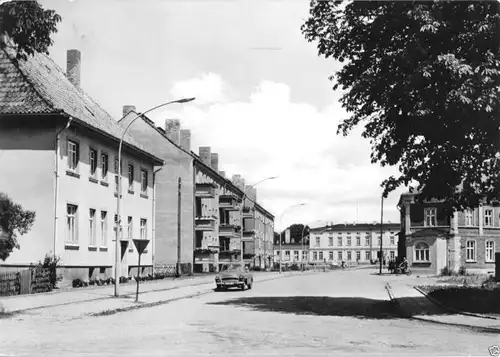 Ansichtskarte, Ludwigslust Meckl., John-Brinckmann-Str., 1967