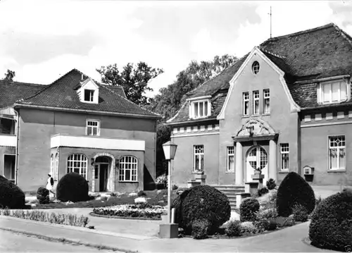 Ansichtskarte, Lindau Kr. Zerbst, Diät-Sanatorium, Haus 3 und 1, 1976