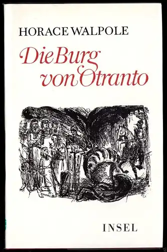 Walpole, Horace; Die Burg von Otranto, Insel - Verlag, 1982