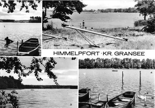 AK, Himmelpfort Kr. Gransee, vier Abb., 1977