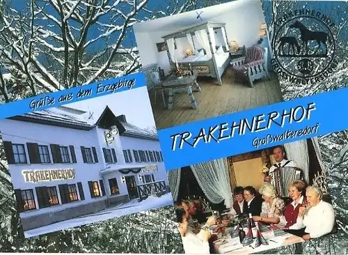 AK, Großwaltersdorf, Gaststätte "Trakehnerhof", 1998