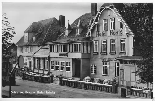 Ansichtskarte, Schierke Harz, Hotel König, 1961