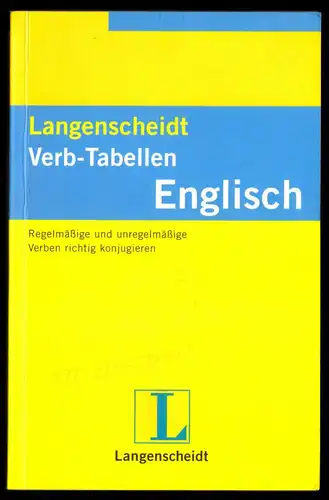 Langenscheidt, Verb-Tabellen, Englisch, 2006