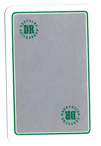 Kalender Scheckkartenformat, 1992, Werbung: Deutsche Reichsbahn