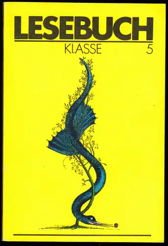 Schulbuch der DDR, Lesebuch, Klasse 5, 1988