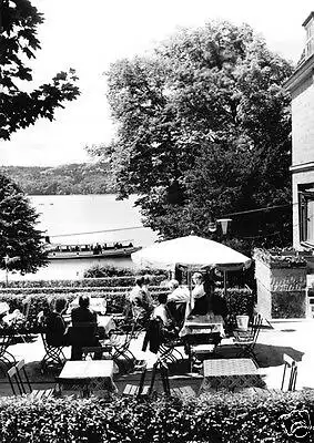 AK, Buckow Märkische Schweiz, Strandcafé Seeterrassen, belebt, 1974
