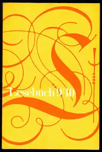 Schulbuch der DDR, Lesebuch, Klassen 9/10, 1985