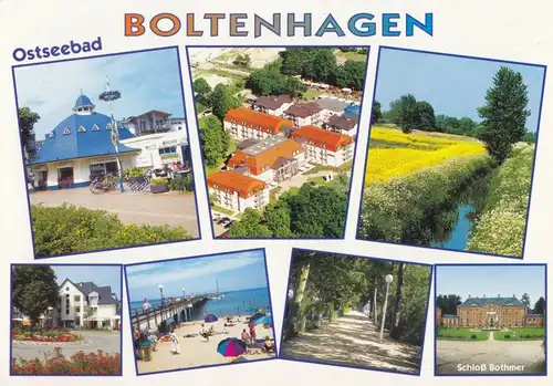 AK, Ostseebad Boltenhagen, sieben Abb., um 2000