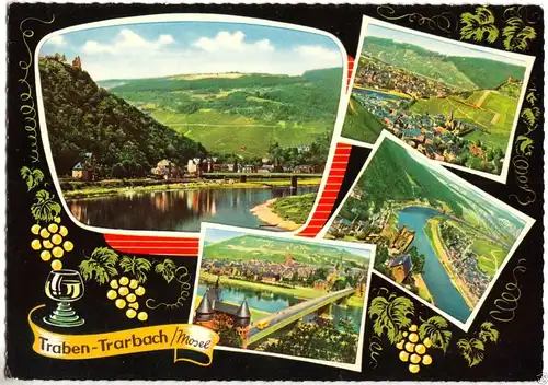 AK, Traben-Trarbach, vier Abb., gestaltet, um 1961