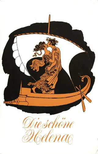 Theaterprogramm, Metropol-Theater, Die schöne Helena, 1975/76