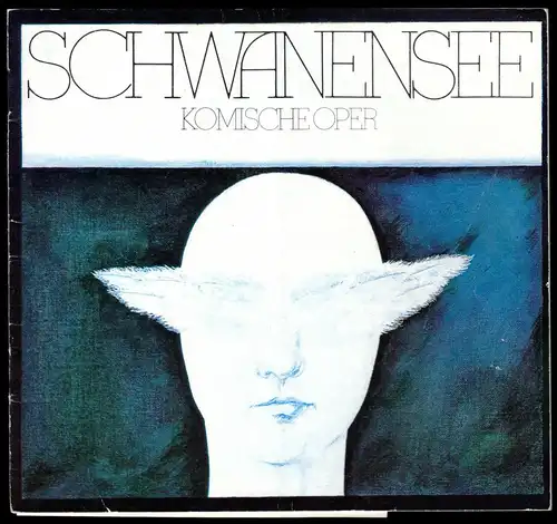 Theaterprogramm, Komische Oper Berlin, Schwanensee, 1979