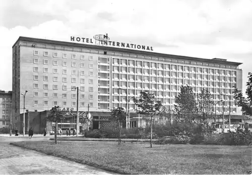 AK, Magdeburg, Hotel International, 1966