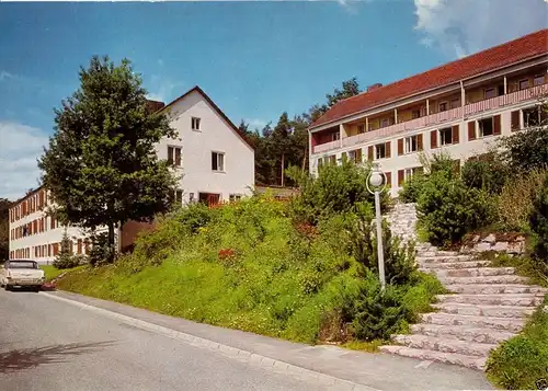 AK, Rummelsberg über Nürnberg 2, Erholungsheim und Rektor Nicol-Haus, um 1965