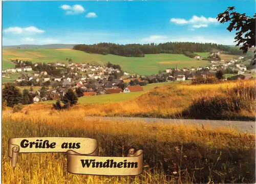 AK, Windheim im Frankenwald, Gesamtansicht, 1993