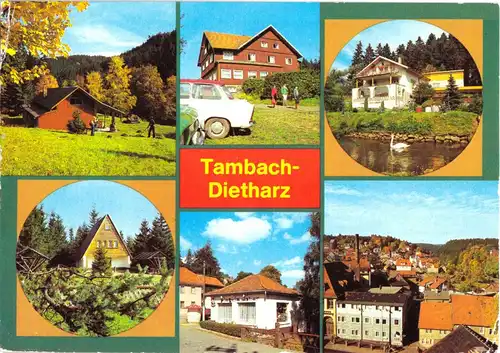 AK, Tambach-Dietharz Kr. Gotha, sechs Abb., 1984