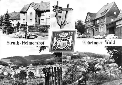 AK, Struth-Helmersdorf Thür. Wald, sechs Abb., 1982