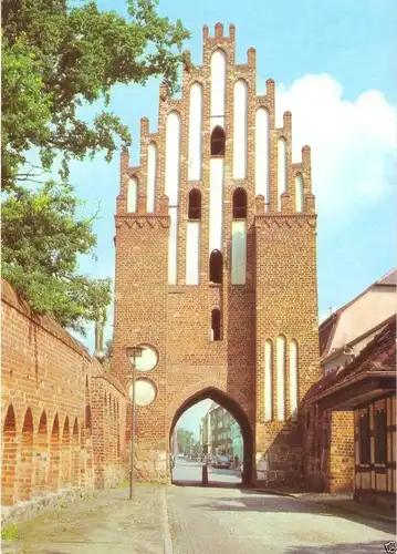 AK, Neubrandenburg, Stargarder Tor, 1989