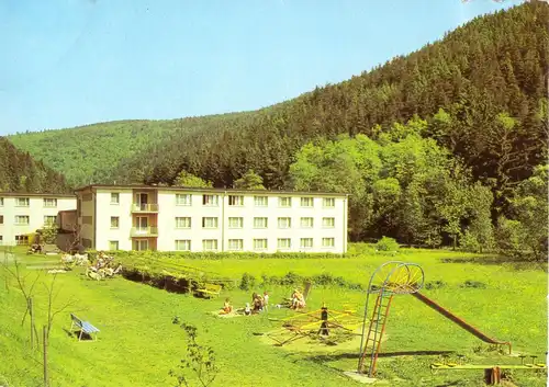 AK, Döschnitz Kr. Rudolstadt, Erholungsheim Sorbitzmühle, 1986