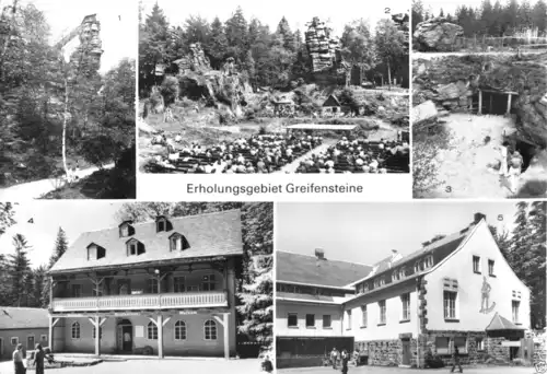 AK, Ehrenfriedersdorf, Erholungsgebiet Greifensteine