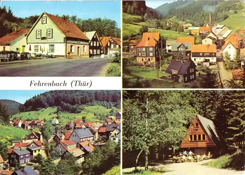 AK, Fehrenbach Thür., vier Abb., 1980