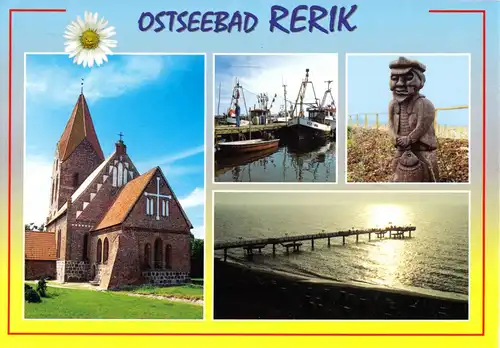 AK, Ostseebad Rerik, vier Abb., gestaltet, 2000