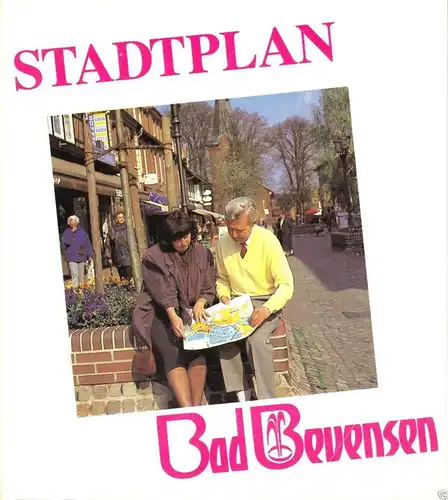 Stadtplan, Bad Bevensen, um 1992
