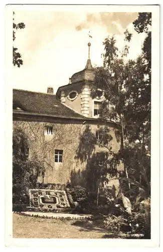 AK, Zittau, An der Blumenuhr, 1954