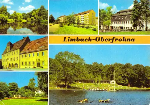 AK, Limbach-Oberfrohna, sechs Abb., 1983