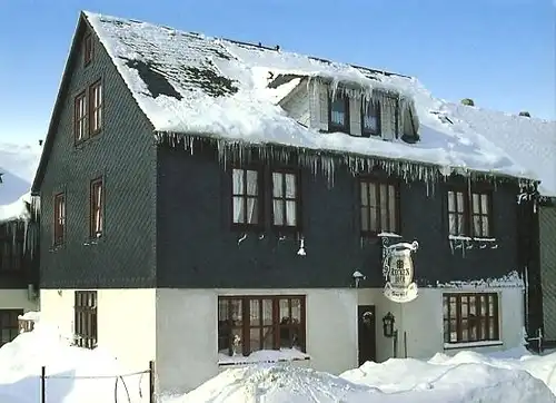 AK, Neustadt Rstg., Gasthof "Schöne Aussicht", Winter