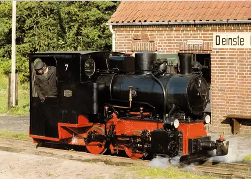 AK, Deiste bei Stade, Deutsches Feld- und Kleinbahnmuseum, um 1982