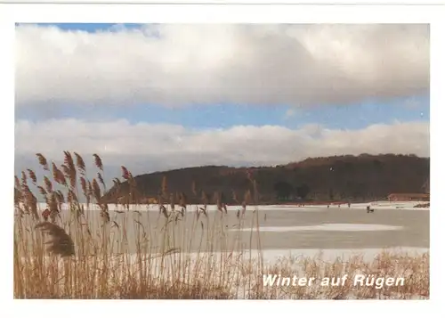 AK, Winter auf der Insel Rügen, um 1998