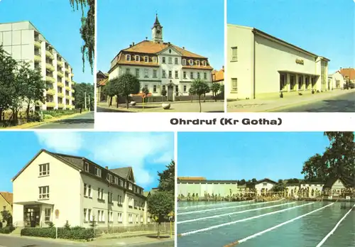 AK, Ohrdruf Kr. Gotha, fünf Abb., 1978