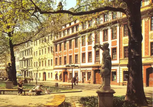 AK, Dresden, Partie auf der Str. der Befreiung, 1985
