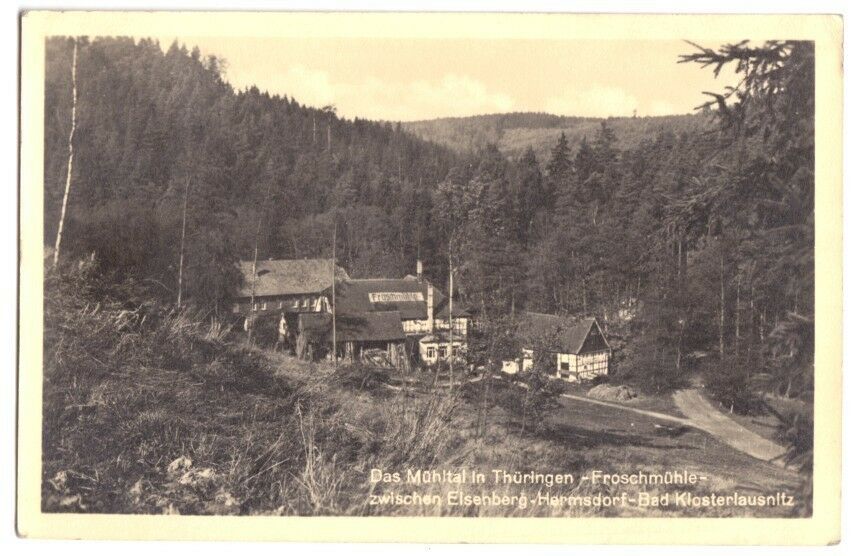 AK, Eisenberg, Die Froschmühle im Mühltal, um 1951 Nr. 191036038922 oldthing Ansichtskarten