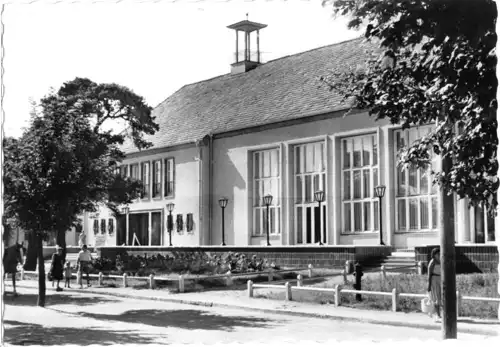 AK, Seebad Ahlbeck auf Usedom, Haus der Erholung, 1967